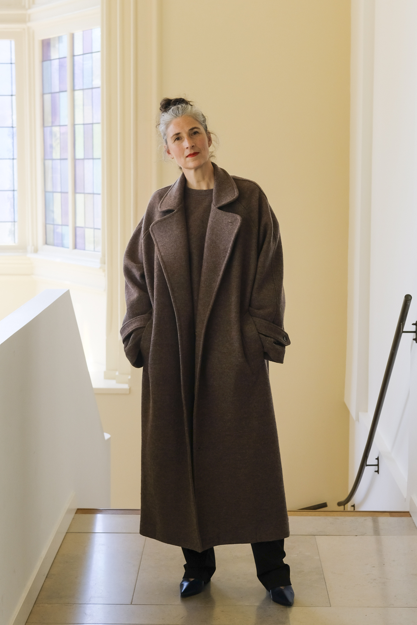 monique van heist raglan brown felt