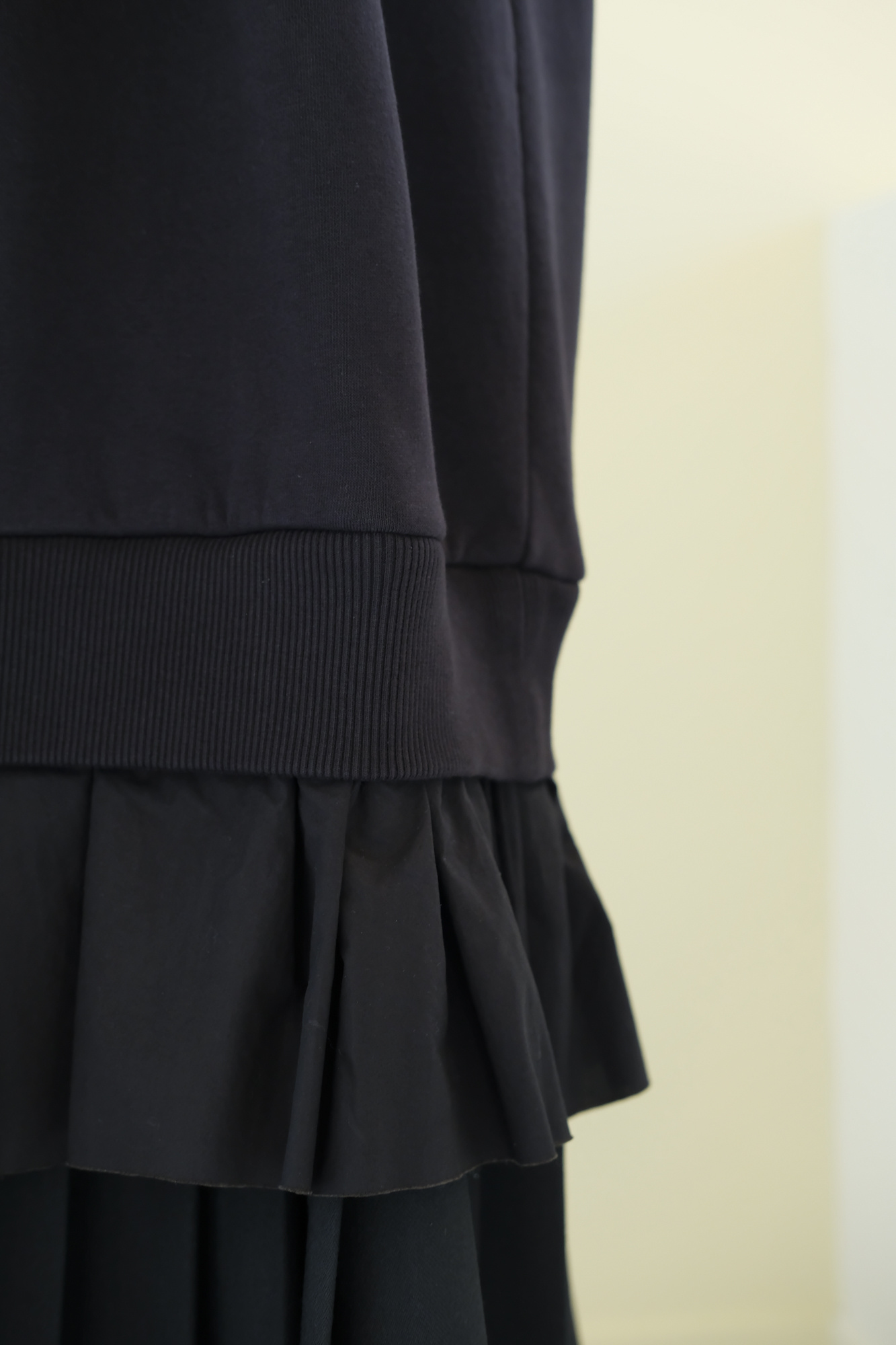 maison margiela mm6 s52dd0017 midi dress black