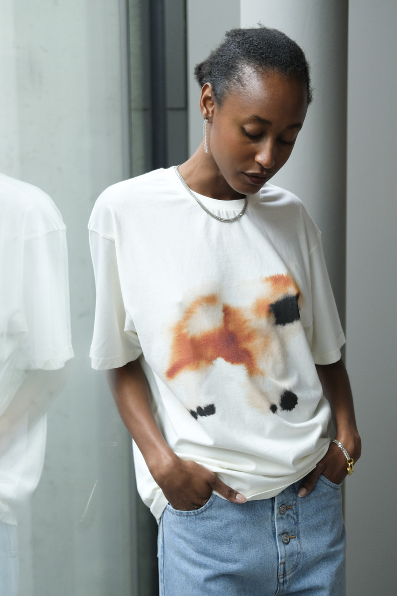 wild animals t-shirt akita