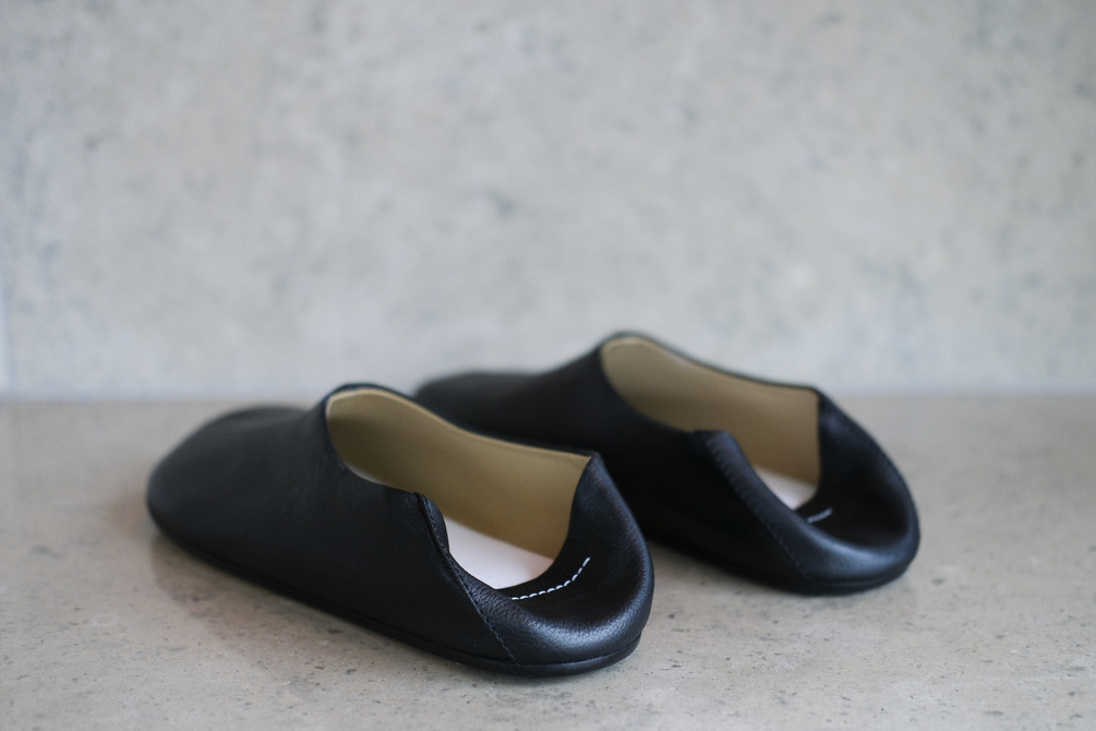  maison margiela mm6 s59wz0095 anatomic ballet shoe black 