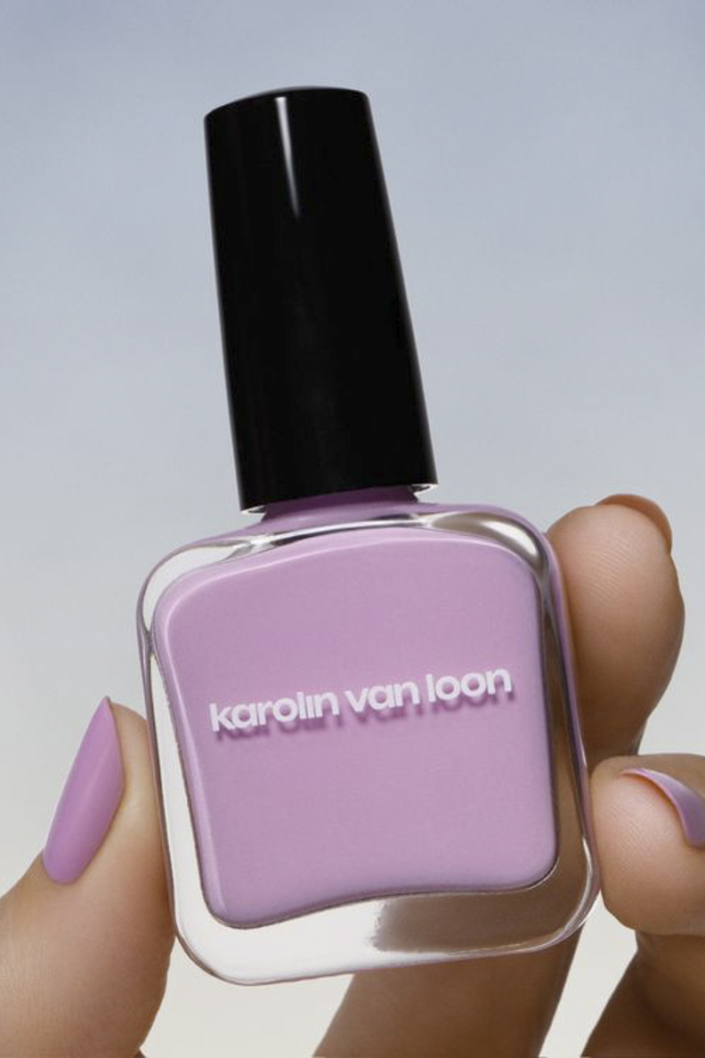 karolin van loon nail polish 43 lavande leger