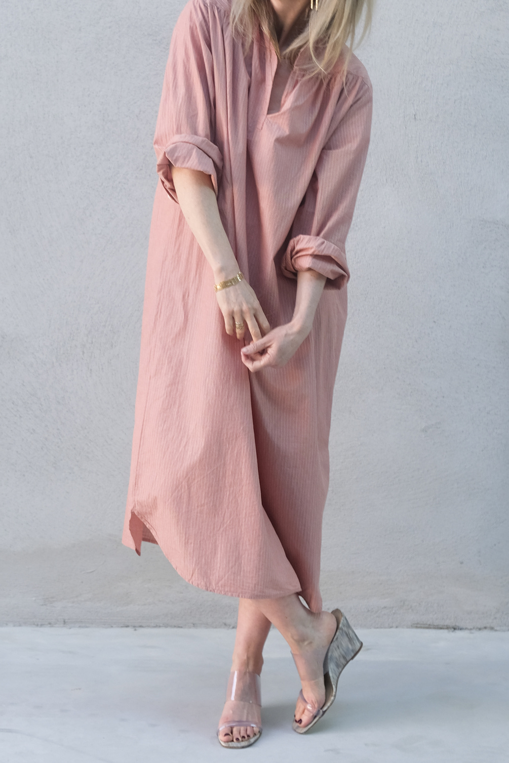aiayu heaven dress striped mix arizona