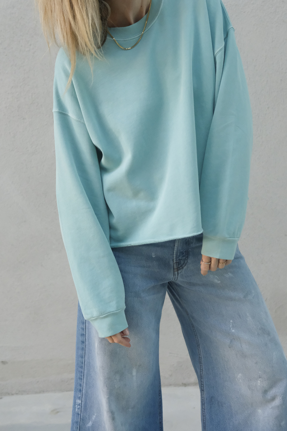 xirena honor sweatshirt raindrop