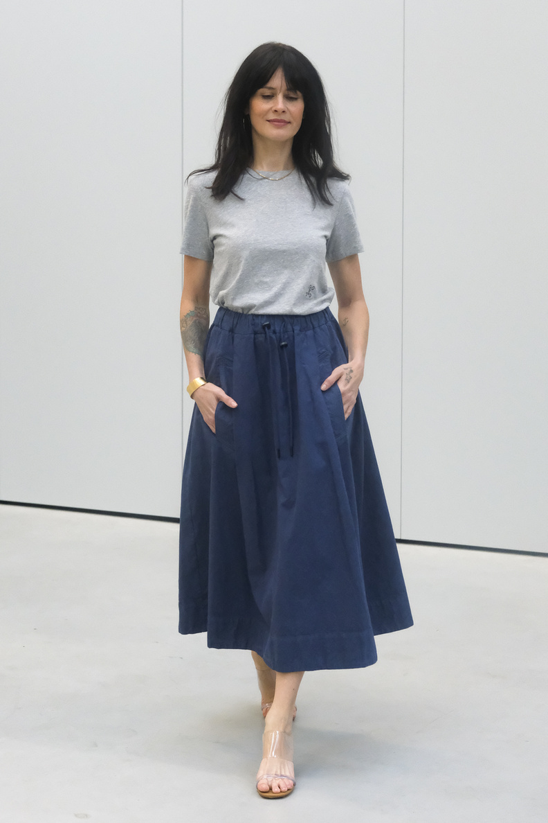 girls of dust meadow skirt blue