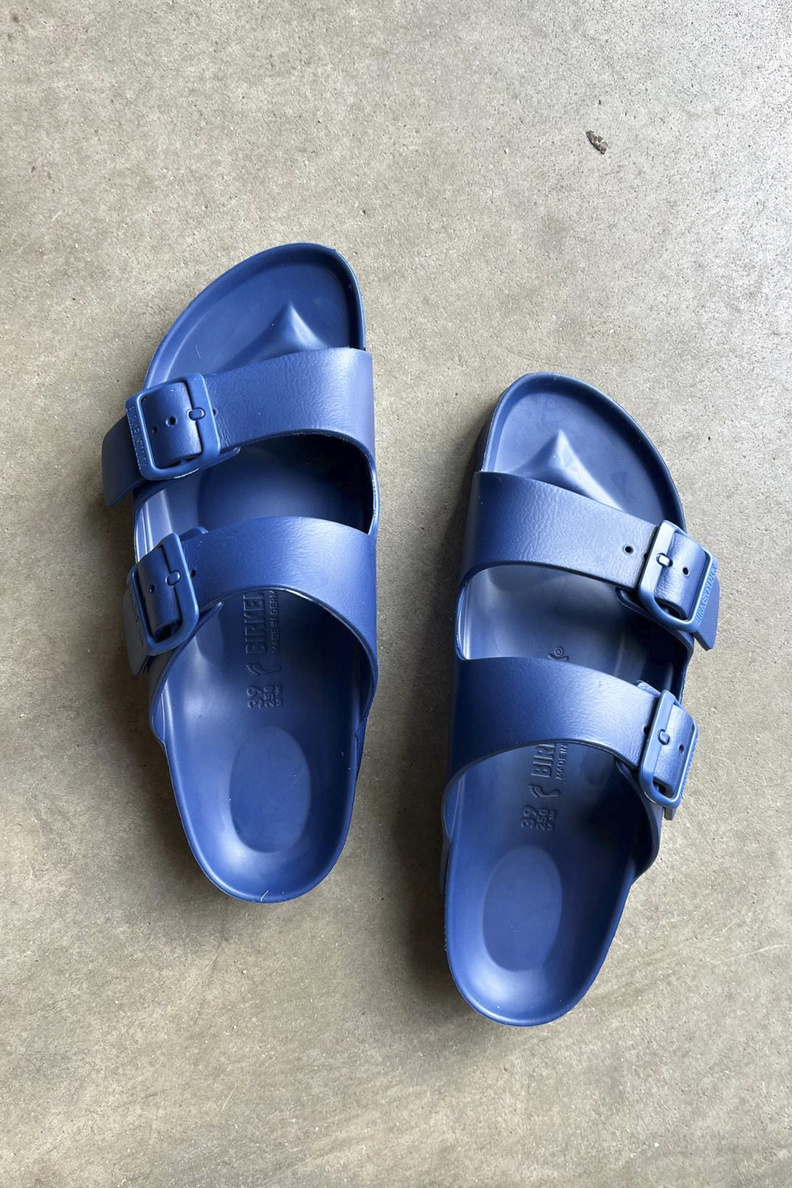 birkenstock arizona eva navy