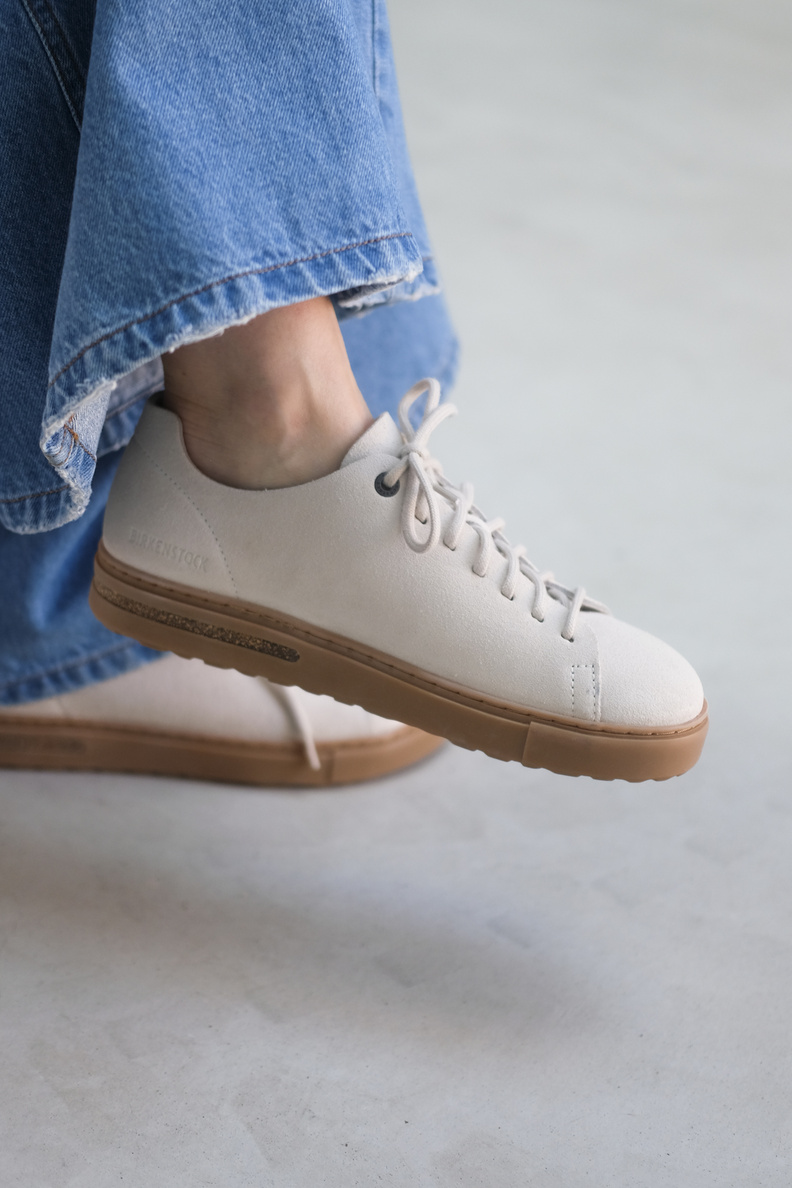 birkenstock bend low nubuck antique white