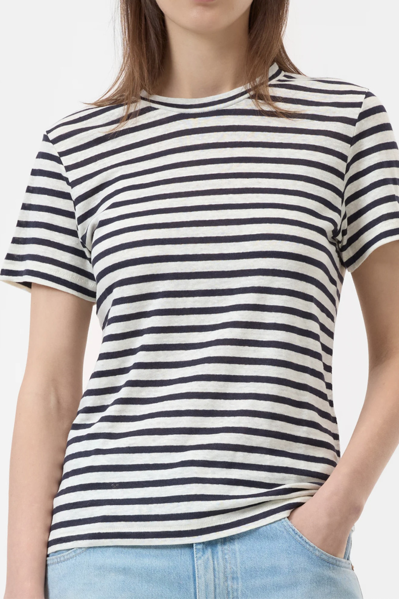 closed basic t-shirt dark night stripe