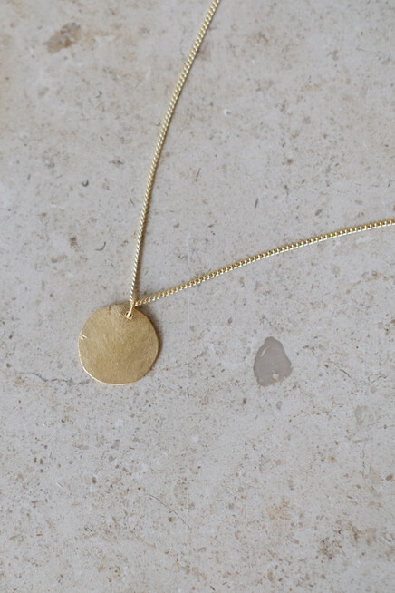 martine viergever moon necklace gold medium