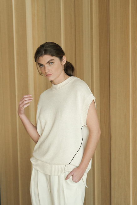 adnym tabi slipover off white