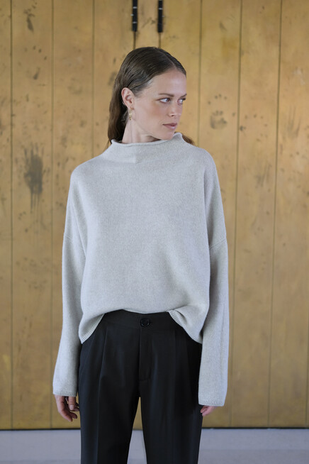 lisa yang sandy sweater sand