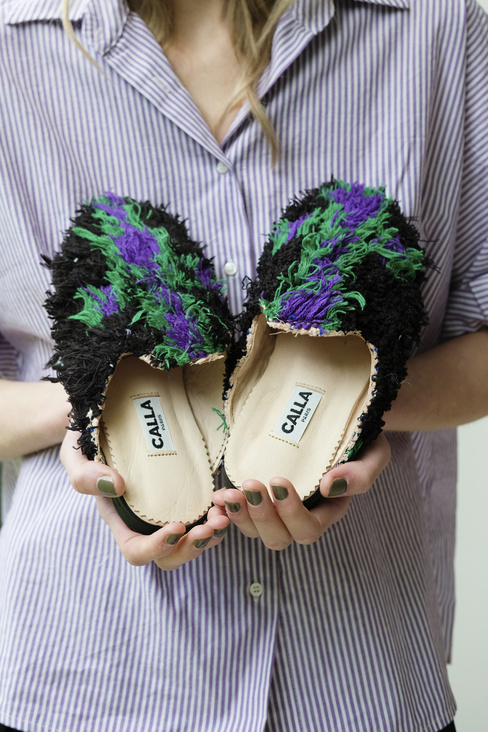Sustainable slippers by calla