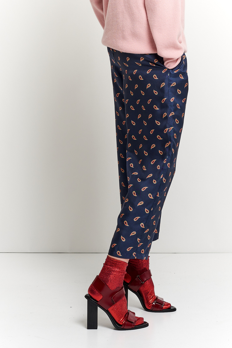 bananatime cropped tailor pant paisley tears