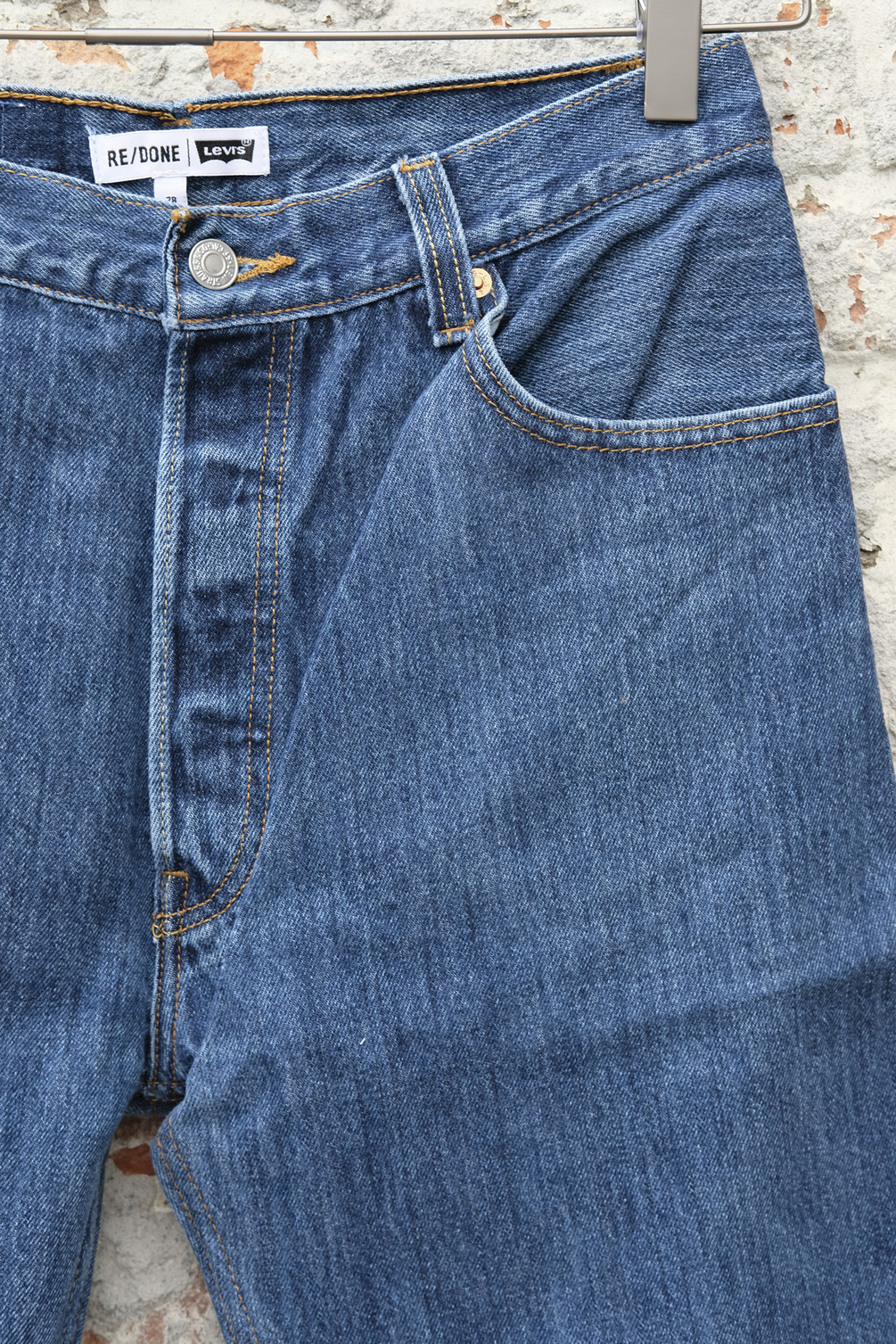 redone high rise stove pipe blue 28 › jeans | soul-sister