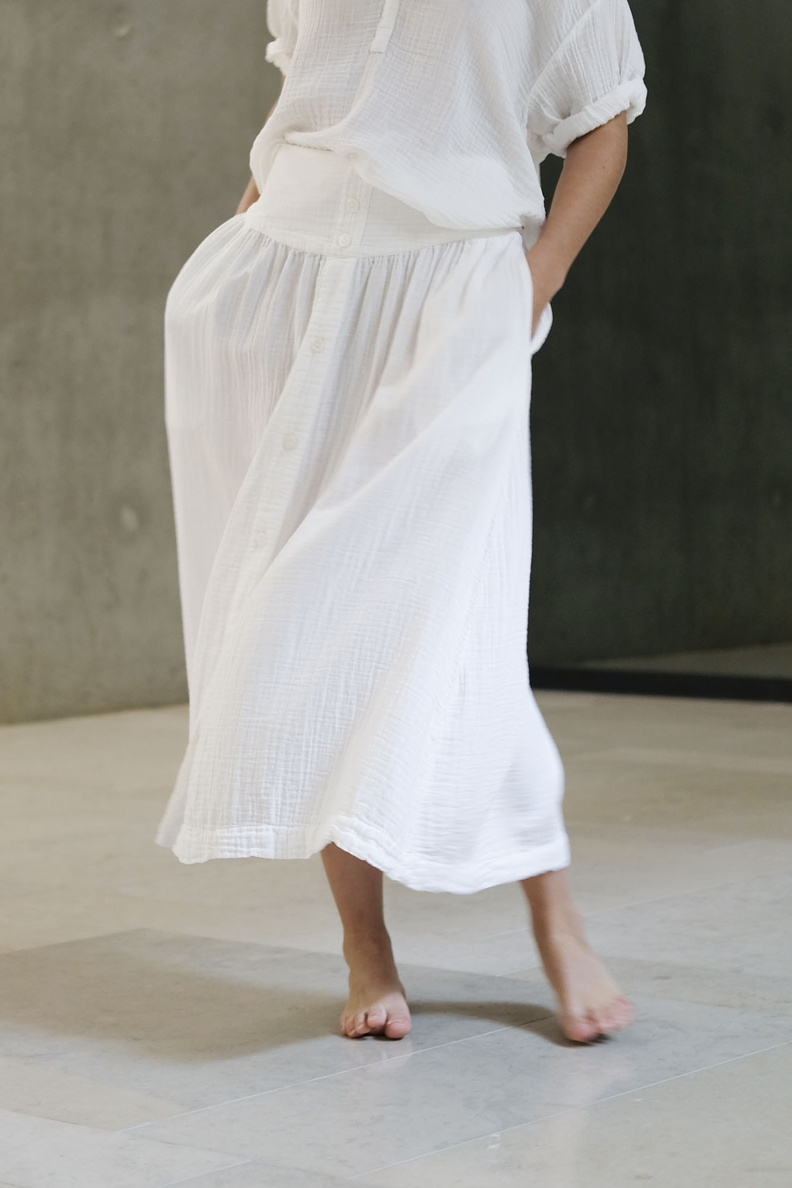 xirena ryan skirt white